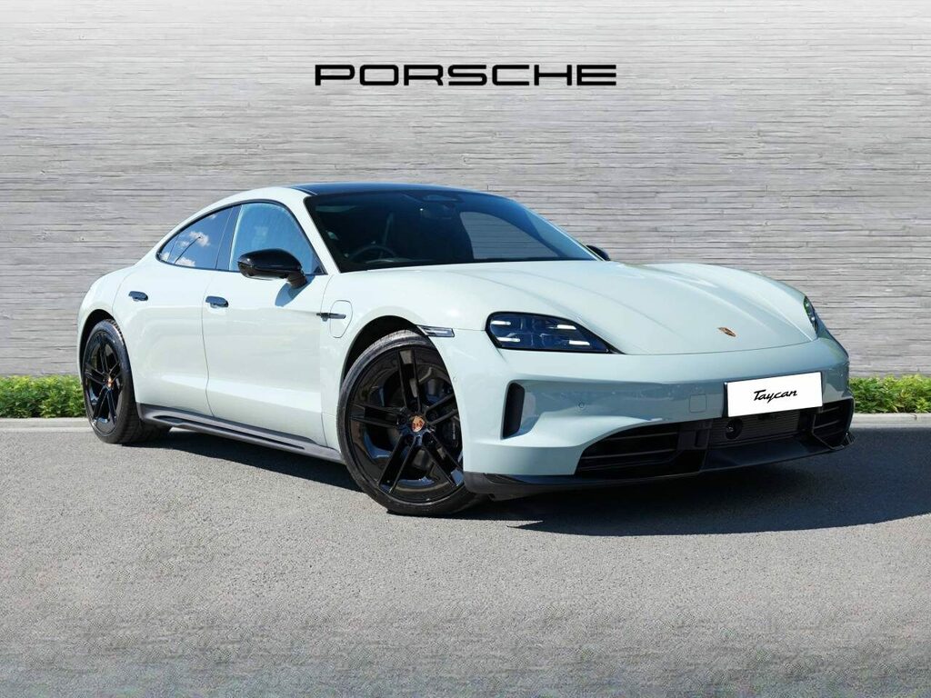 Porsche Taycan Electric Green