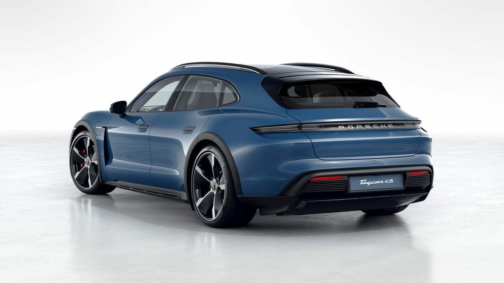 Porsche Taycan Electric Blue #3