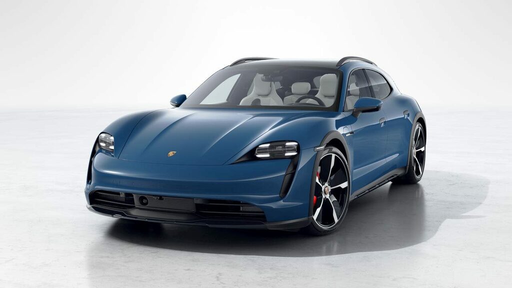 Porsche Taycan Electric Blue