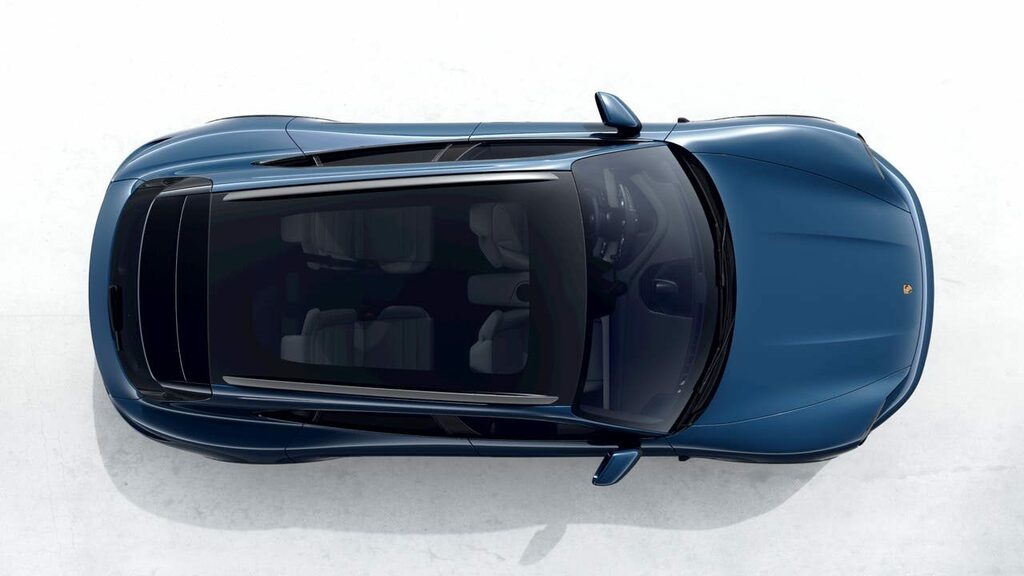 Porsche Taycan Electric Blue #5