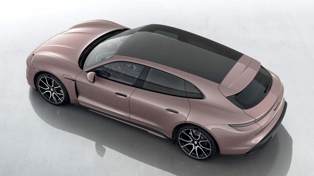 Porsche Taycan Electric Pink #4