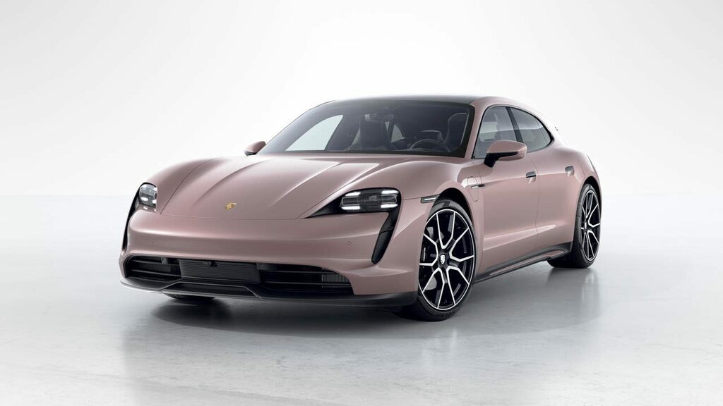 Porsche Taycan Electric Pink