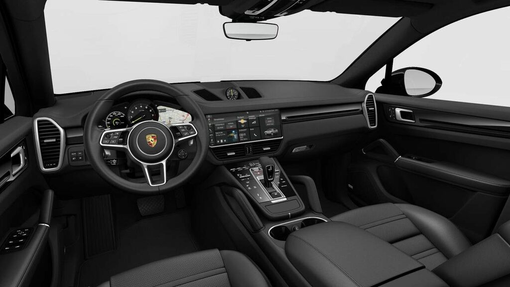 Porsche Cayenne Hybrid Black #6