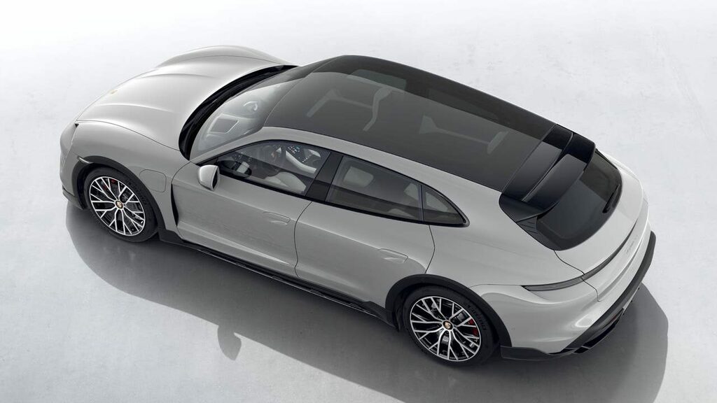 Porsche Taycan Electric Grey #4