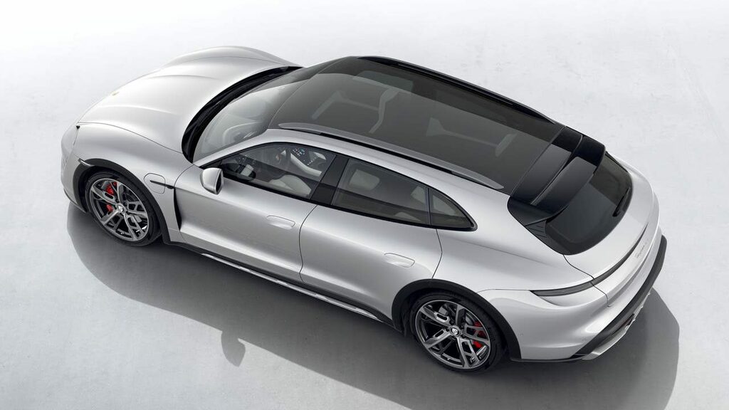 Porsche Taycan Electric Grey #4