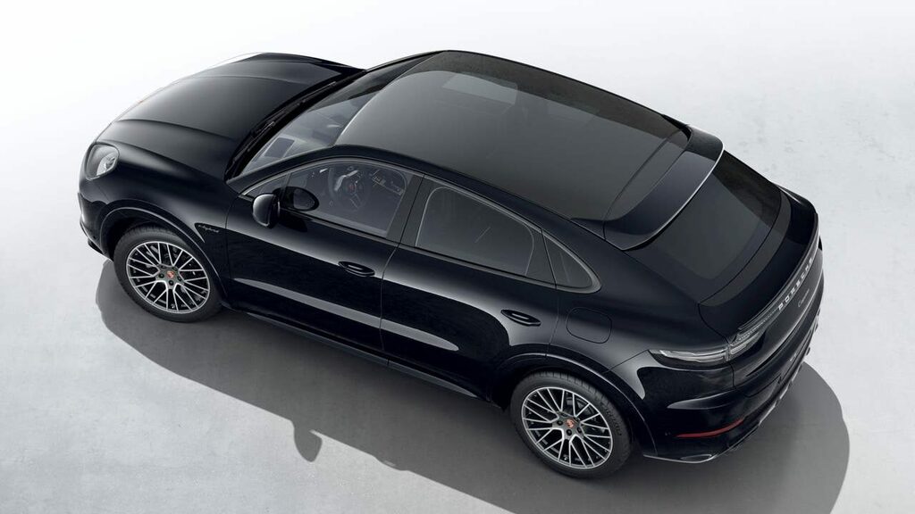 Porsche Cayenne Hybrid Black #4