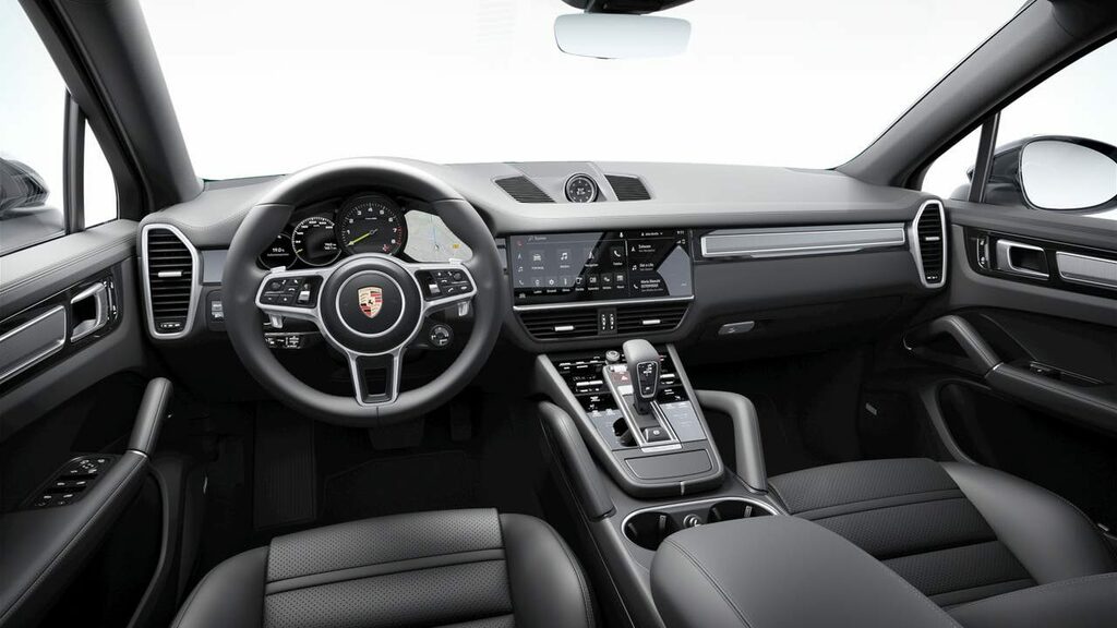 Porsche Cayenne Hybrid Black #6