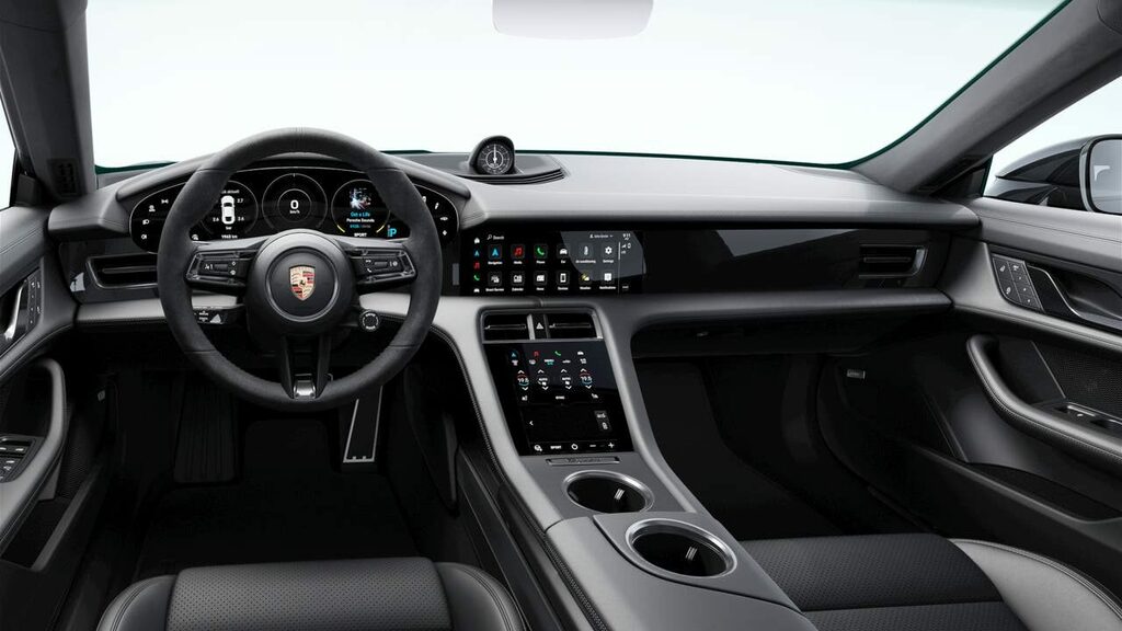 Porsche Taycan Electric Black #6