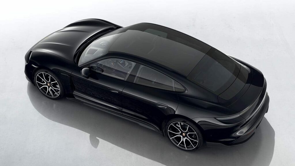 Porsche Taycan Electric Black #4
