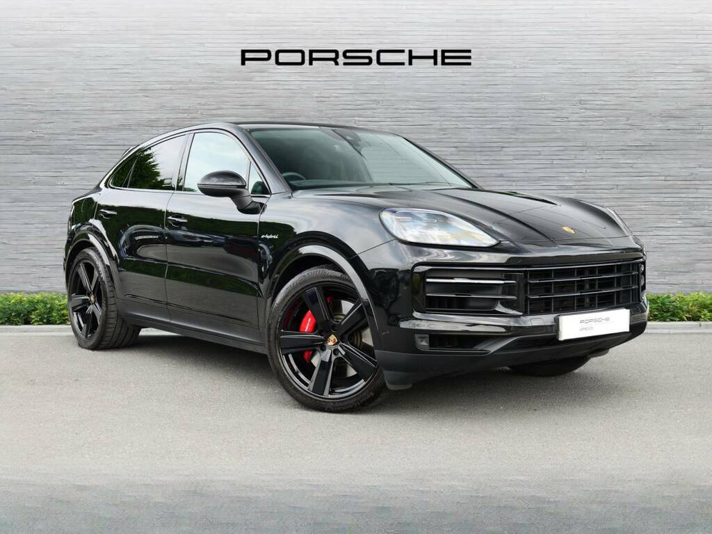 Porsche Cayenne S E-hybrid Coup233 My24 Black