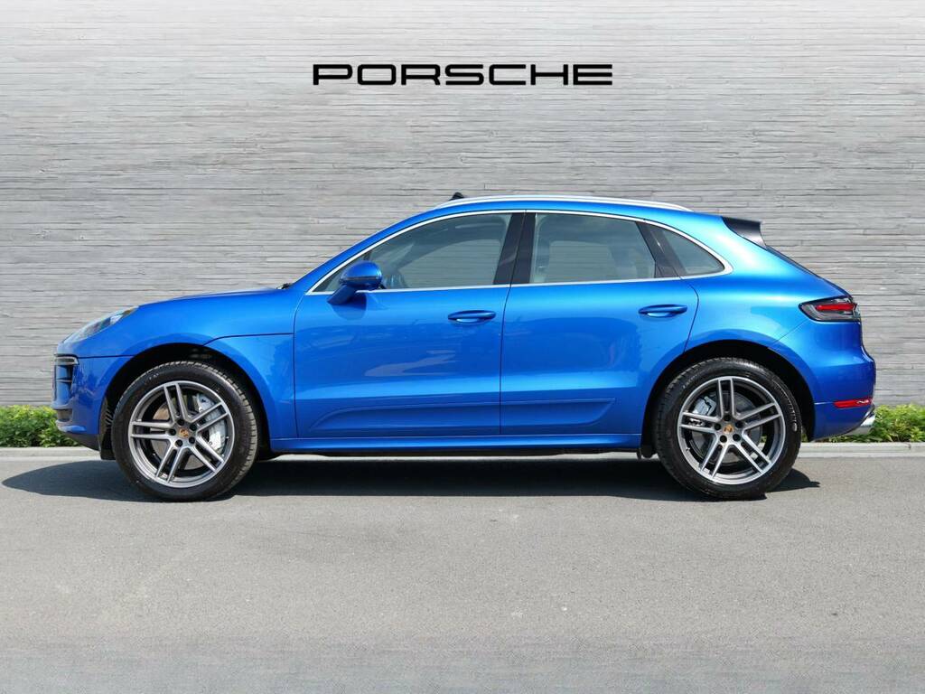 Porsche Macan Turbo My20 Blue #2