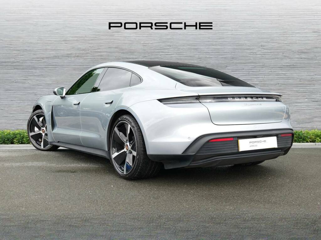 Porsche Taycan 4S Silver #3