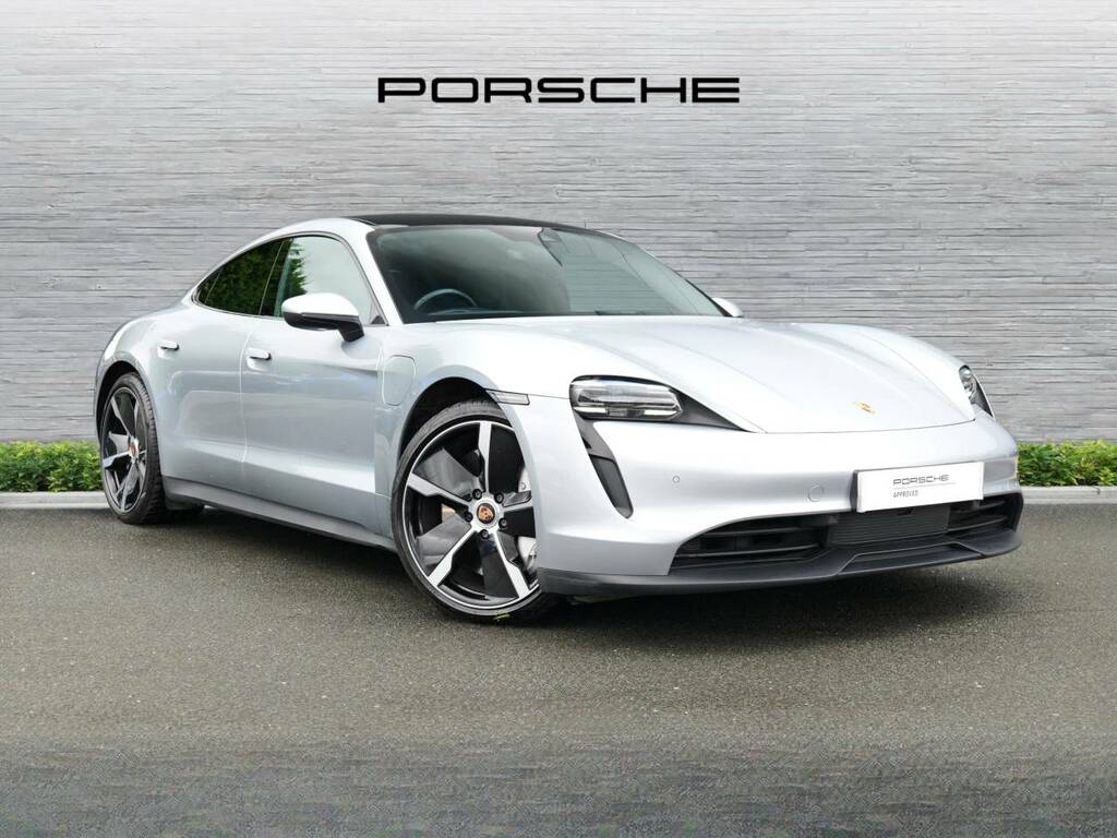 Porsche Taycan 4S Silver