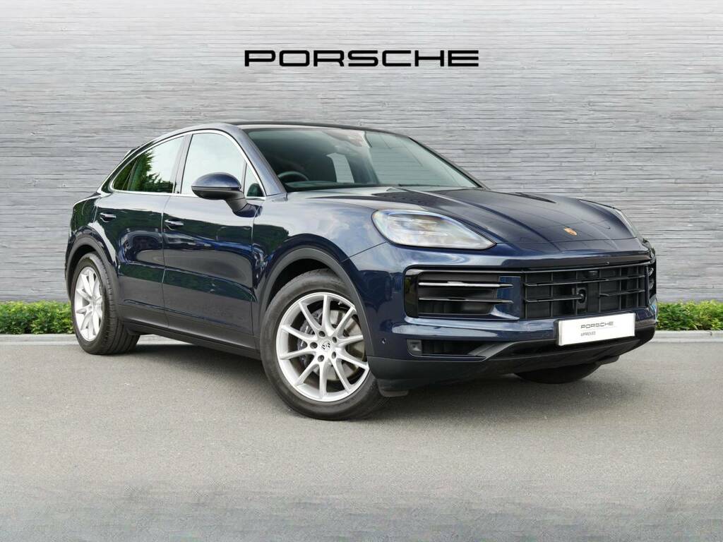 Porsche Cayenne Coup233 Blue