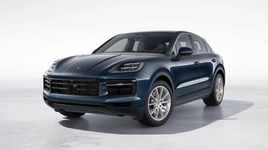Porsche Cayenne Coup233 Blue