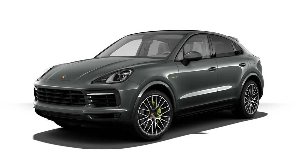 Porsche Cayenne E-hybrid Coupe Grey