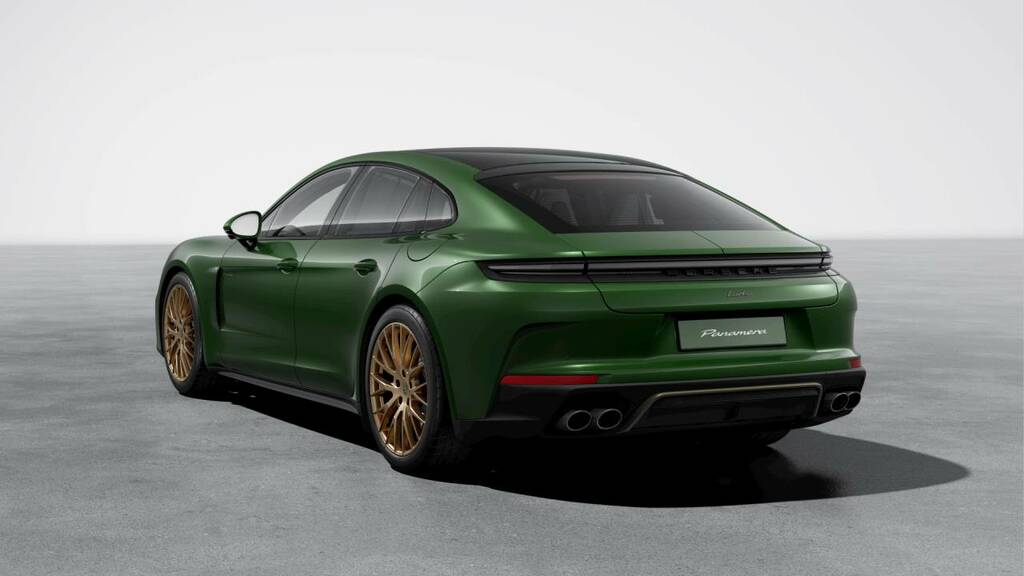 Porsche Panamera Turbo E-hybrid My24 Green #3