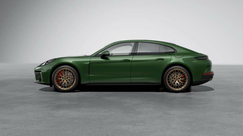 Porsche Panamera Turbo E-hybrid My24 Green #2
