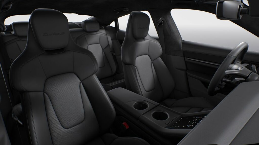 Porsche Taycan Turbo S My23 Black