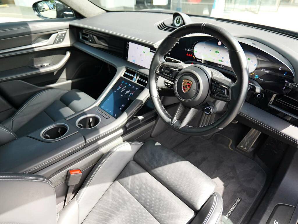 Porsche Taycan Turbo S My23  Black #4