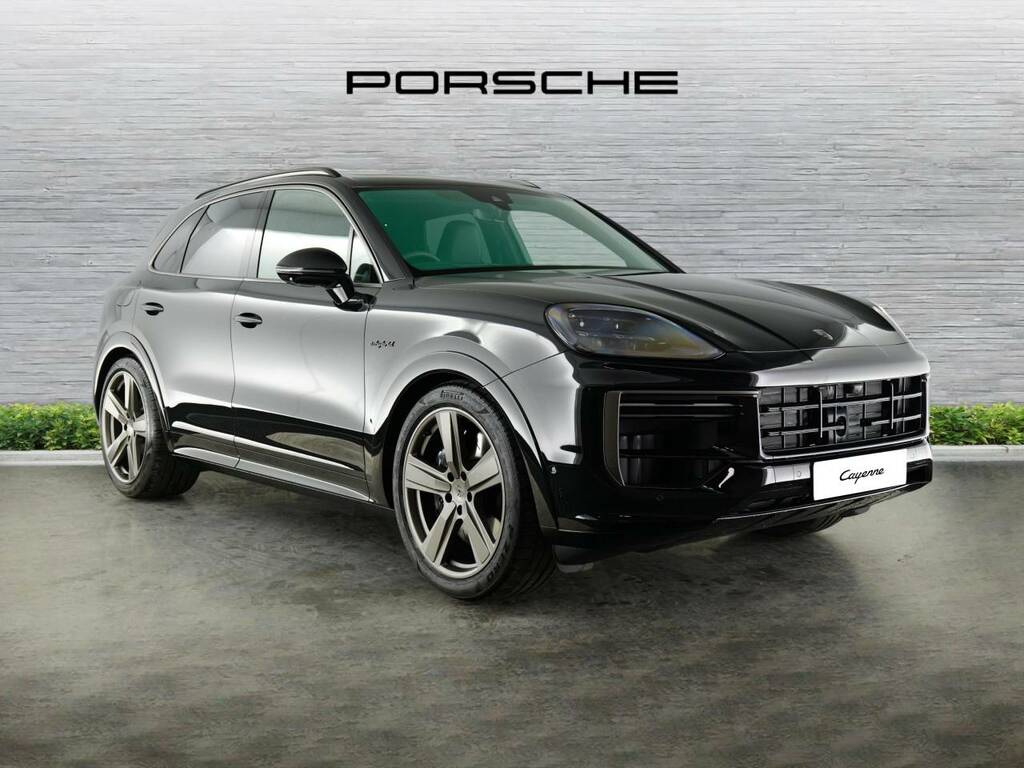 Porsche Cayenne Turbo E-hybrid Black
