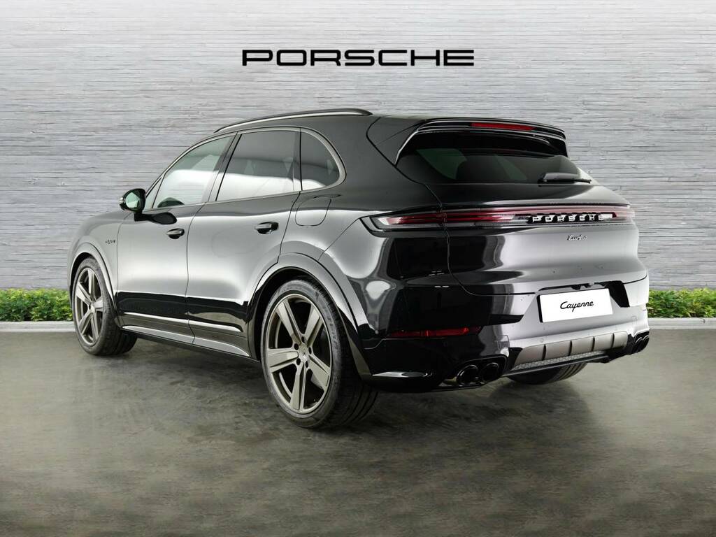 Porsche Cayenne Turbo E-hybrid Black #3
