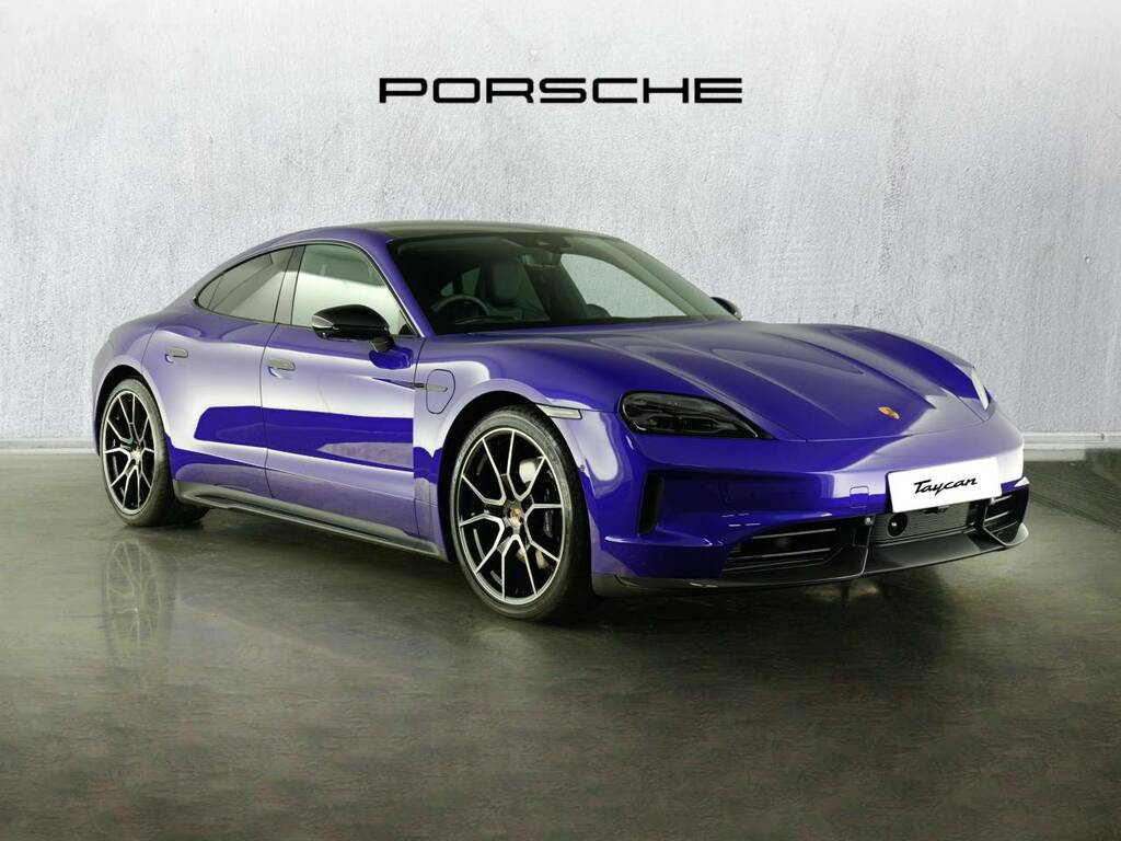 Porsche Taycan 4S Black Edition Blue