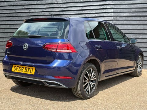 Volkswagen Golf 1.0 Golf Se Blue #6
