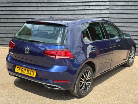 Volkswagen Golf 1.0 Golf Se Blue #5