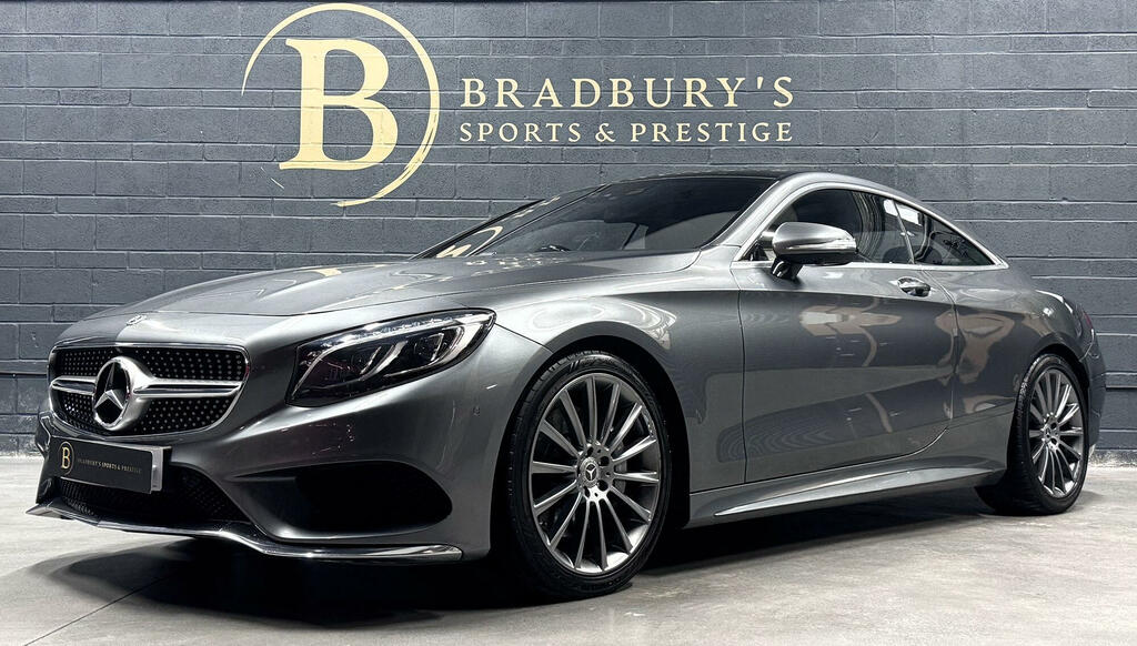 Mercedes-Benz S Class Coupe 4.7 S500 V8 Amg Line 201767 CK67NPV Grey