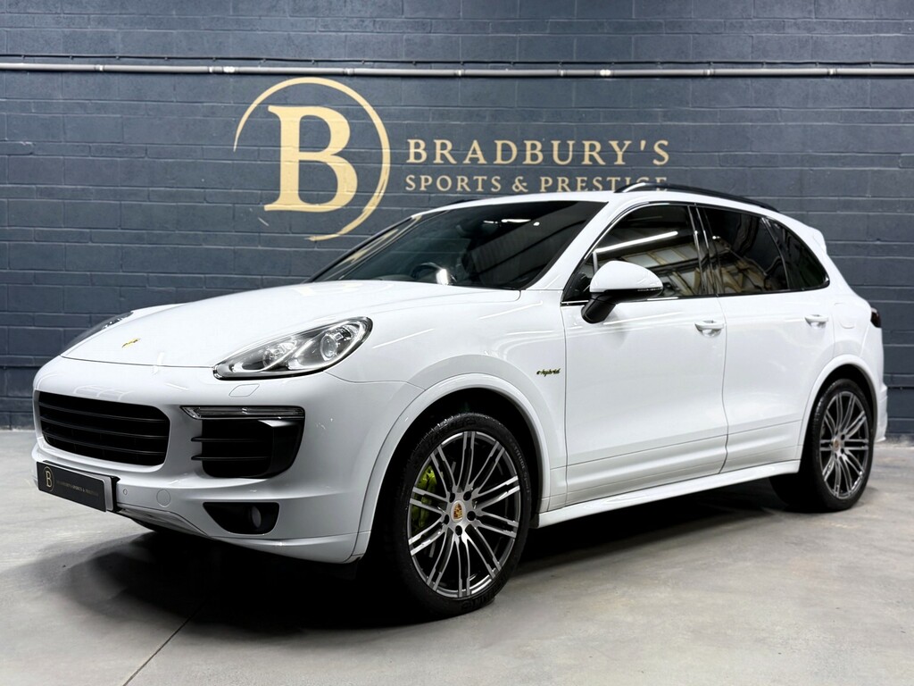 Porsche Cayenne Suv 3.0 V6 E-hybrid S Platinum Edition 201767 White #3