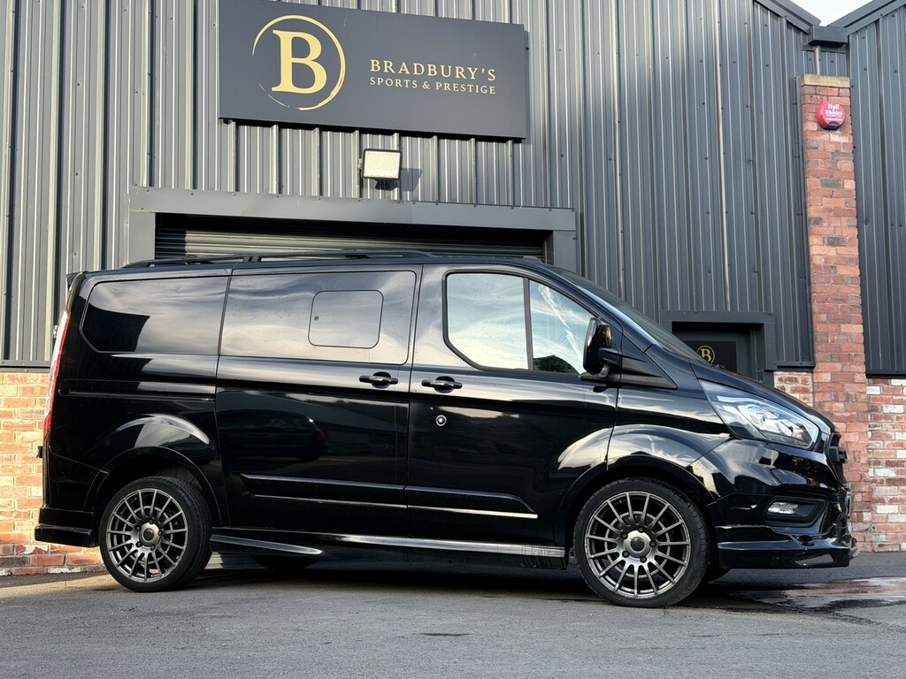 Ford Transit Custom Combi Van 2.0 Transit Custom Limited Dciv 320 L1 2 JT21MAJ Black #2