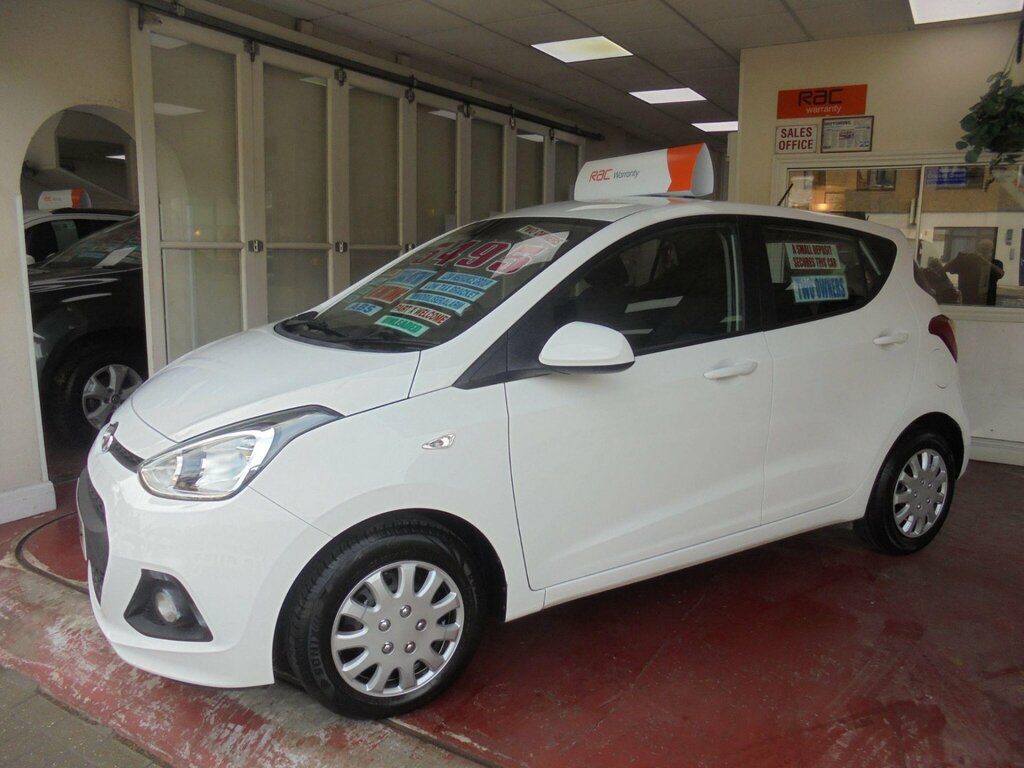 Hyundai I10 1.2 Se Euro 5 BN66NOF White #2