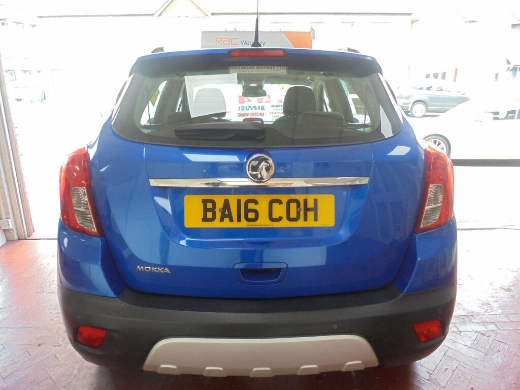 Vauxhall Mokka 1.6I Tech Line 2Wd Euro 6 Ss BA16COH Blue #4