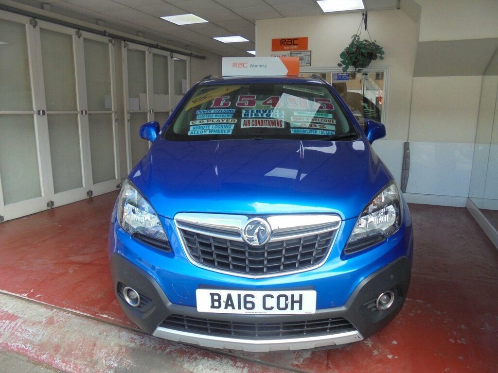 Vauxhall Mokka 1.6I Tech Line 2Wd Euro 6 Ss BA16COH Blue #3