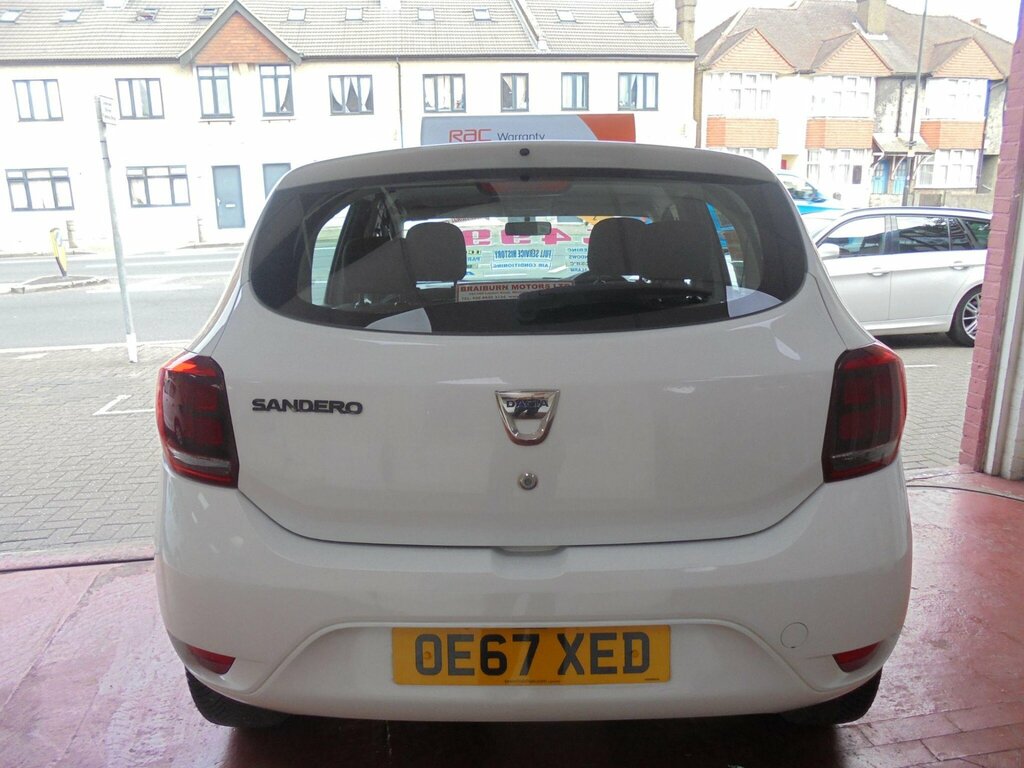 Dacia Sandero 1.0 Sce Ambiance Euro 6 White #4