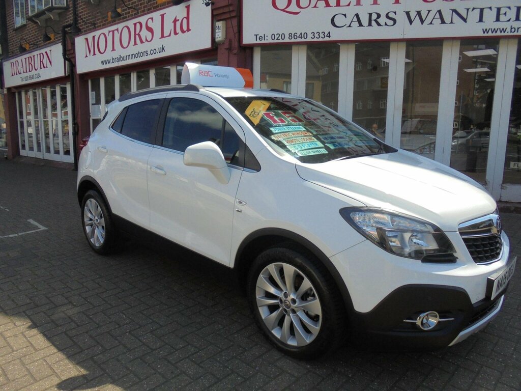 Vauxhall Mokka 1.4I Turbo Se 4Wd Euro 6 Ss White