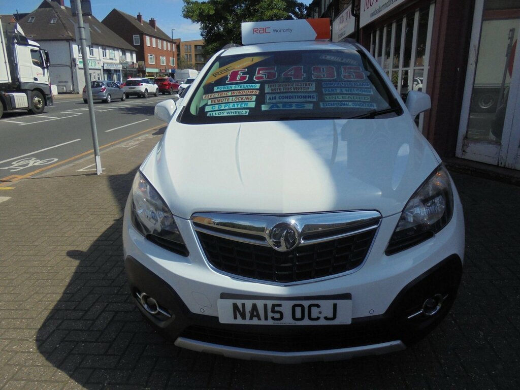 Vauxhall Mokka 1.4I Turbo Se 4Wd Euro 6 Ss NA15OCJ White #3