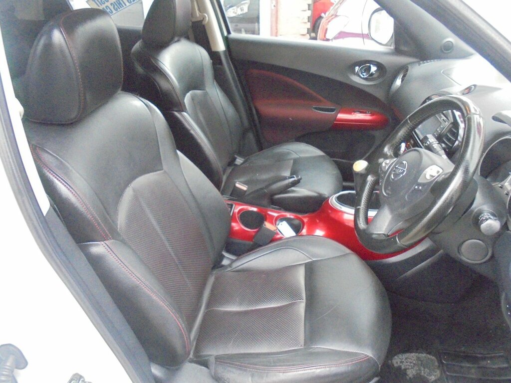 Nissan Juke 1.6 Tekna Euro 5 Ss White #5