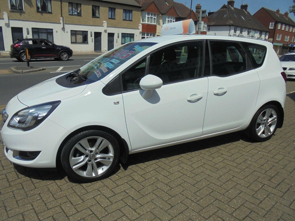 Vauxhall Meriva 1.4I Tech Line Euro 6 White #2