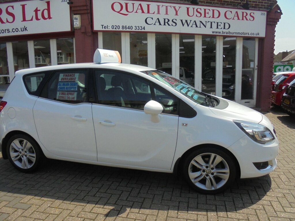 Vauxhall Meriva 1.4I Tech Line Euro 6 White
