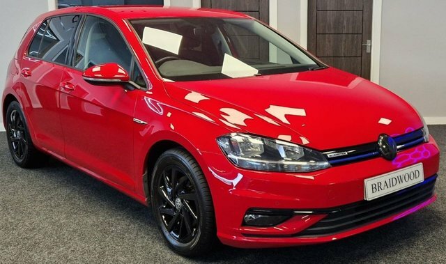 Volkswagen Golf Hatchback SB19UXR Red #3
