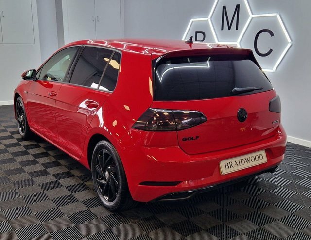 Volkswagen Golf Hatchback SB19UXR Red #2