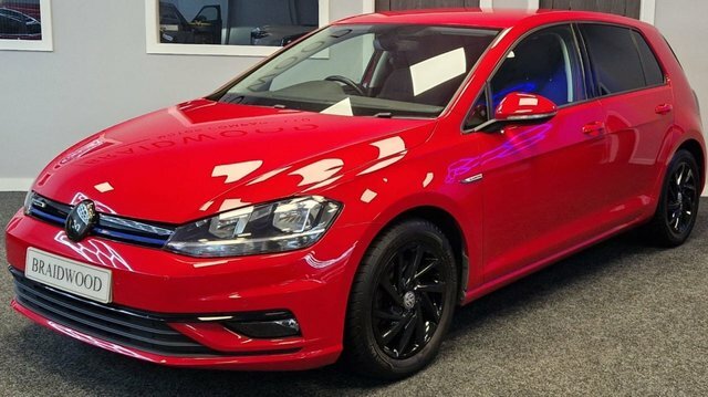 Volkswagen Golf Hatchback SB19UXR Red #5