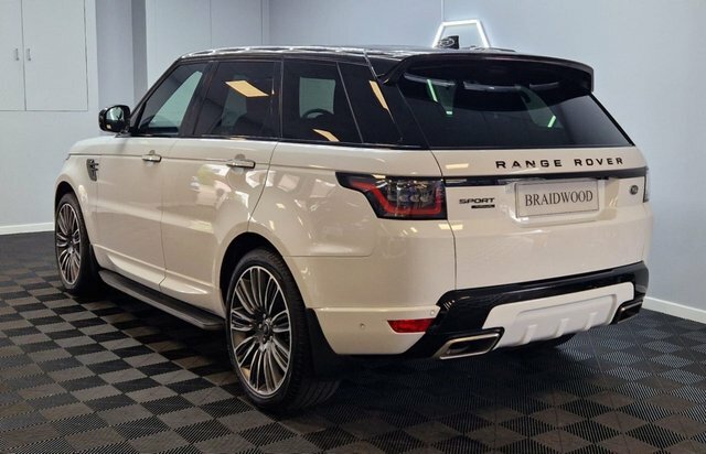Land Rover Range Rover Sport Suv SW71OMY White #2