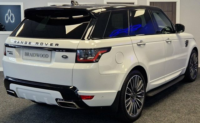 Land Rover Range Rover Sport Suv SW71OMY White #6