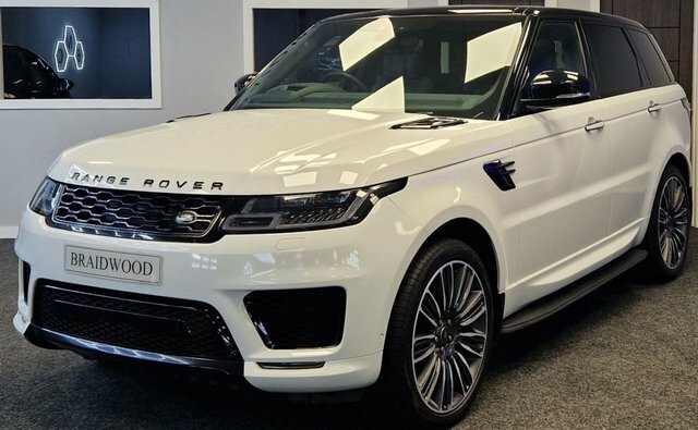 Land Rover Range Rover Sport Suv SW71OMY White #5