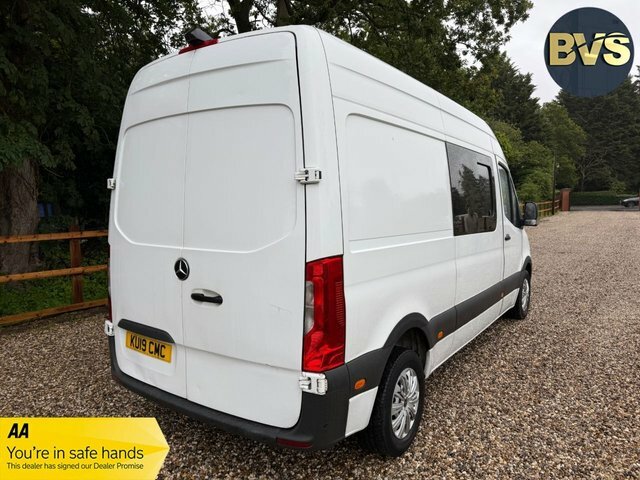 Mercedes-Benz Sprinter 314 Cdi Combicrew Panel KU19CMC White #2