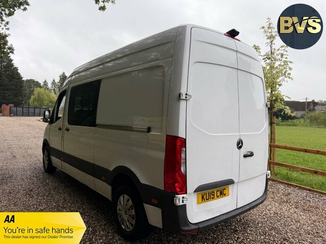 Mercedes-Benz Sprinter 314 Cdi Combicrew Panel KU19CMC White #6