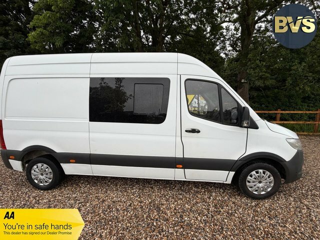 Mercedes-Benz Sprinter 314 Cdi Combicrew Panel KU19CMC White #5